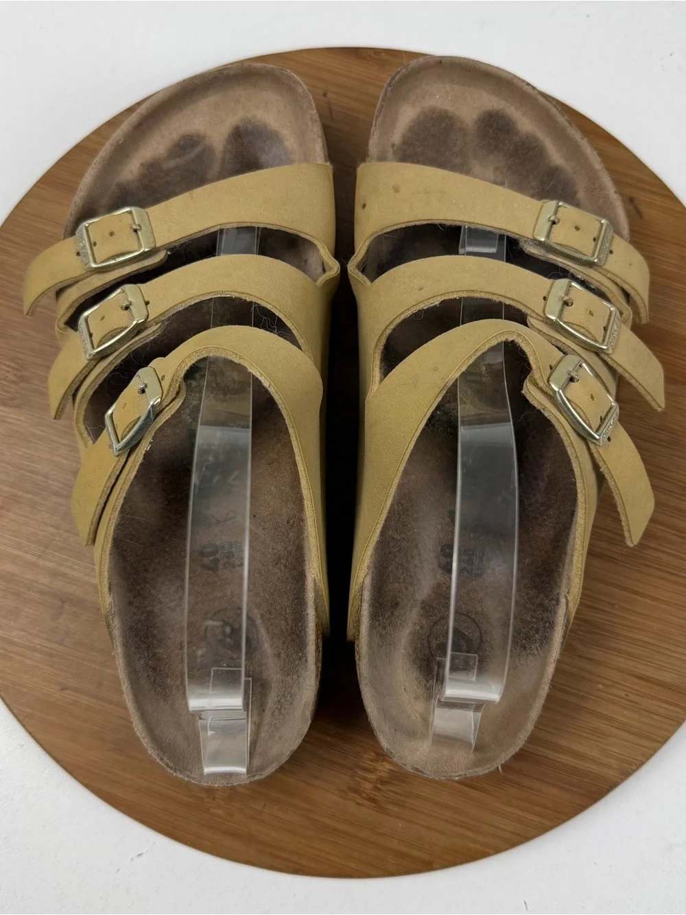 Birkenstock Florida Brown Leather Sandals
